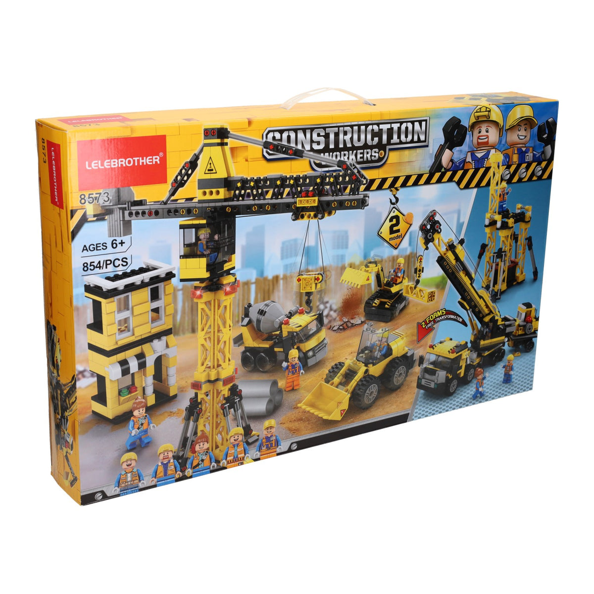 - Constructie Werkers Bouwset - 854dlg.