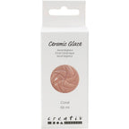 Creativ company keramiek glazuur 984-1101 c dekkend coral - 60ml