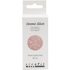 Creativ company keramiek glazuur 984-1101 c dekkend rose - 60ml
