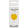 Creativ company keramiek glazuur 984-1101 c dekkend cad yellow - 60ml