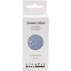 Creativ company keramiek glazuur 984-1101 c dekkend country blue - 60ml