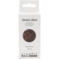 Creativ company https: www.cchobby.nl keramiek-glazuur-984-1101-c-dekkend-chocolate-brown-60-ml-1-doosje