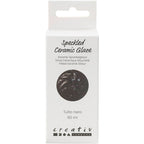 Creativ company gespikkeld keramiek glazuur 999-1060 c dekkend tutto nero - 60ml