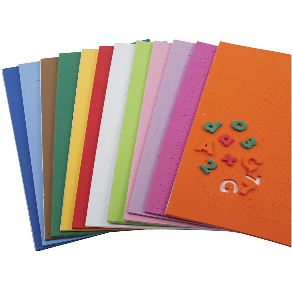 Https: www.cchobby.nl eva-foam-cijfers-letters-h-20-mm-dikte-3-mm-diverse-kleuren-24-div-vellen-1-doos