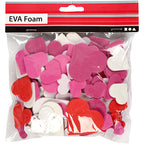 Creativ Company - Creativ Company Https://www.cchobby.nl/foam-vormen-afm-20-50-mm-dikte-2-mm-hart-diverse-kleuren-200-stuk-1-doos