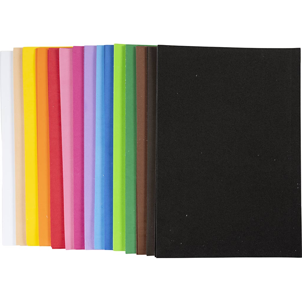 Creativ Company - Creativ Company Https://www.cchobby.nl/foam-vellen-zelfklevend-a4-vel-210x297-mm-dikte-2-mm-30-div-vellen-1-doos