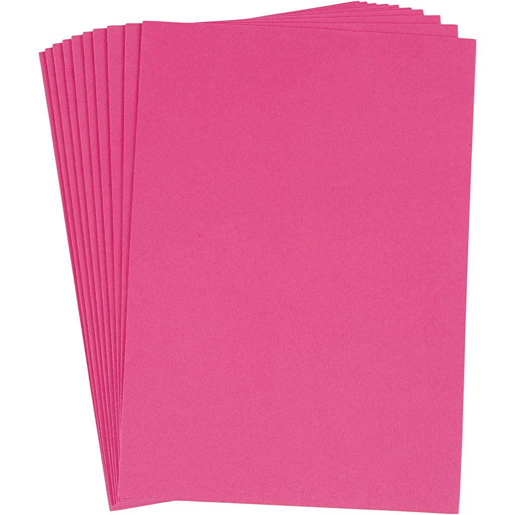 Creativ Company - Creativ Company Https://www.cchobby.nl/eva-foam-a4-vel-210x297-mm-dikte-2-mm-roze-10-vel-1-doos-79042
