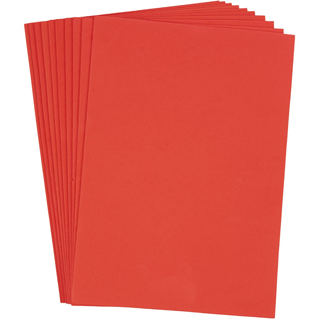 Creativ Company - Creativ Company Https://www.cchobby.nl/eva-foam-a4-vel-210x297-mm-dikte-2-mm-rood-10-vel-1-doos