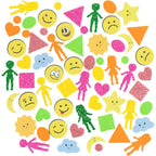 Creativ Company - Creativ Company Https://www.cchobby.nl/foam-stickers-geometrie-mensen-weer-smileys-zelfklevend-afm-10-40-mm-kleurrijk-175-stuk-1-doos