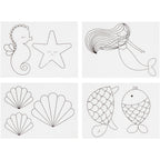 Creativ Company - Creativ Company Https://www.cchobby.nl/vellen-krimpfolie-met-motieven-zeemeermin-vel-10-5x14-5-cm-dikte-0-3-mm-mat-transparant-4-vel-1-doos