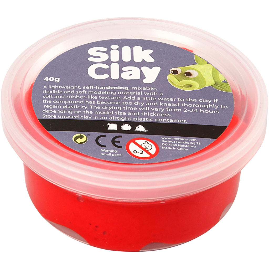 Silk Clay - Silk Clay Https://www.cchobby.nl/silk-clayr-rood-40-gr-1-doosje