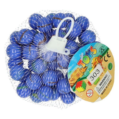 - Knikkers Blauw 50 stuks