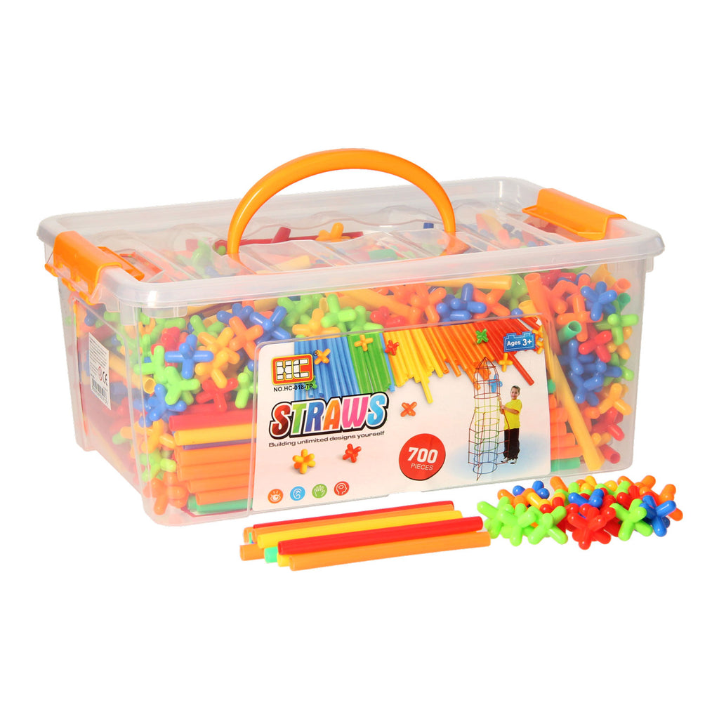 - Bouwrietjes in Opbergbox 700dlg.