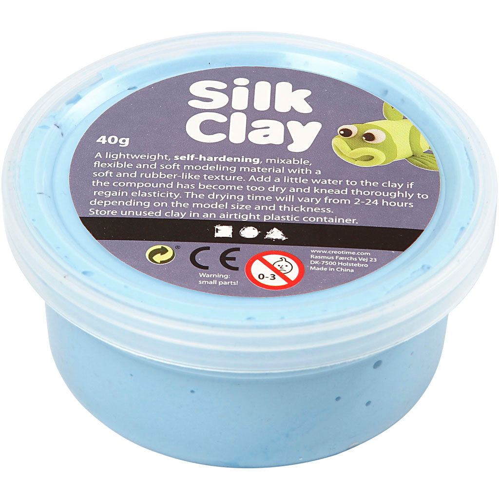 Silk Clay - Silk Clay Https://www.cchobby.nl/silk-clayr-neon-blauw-40-gr-1-doosje