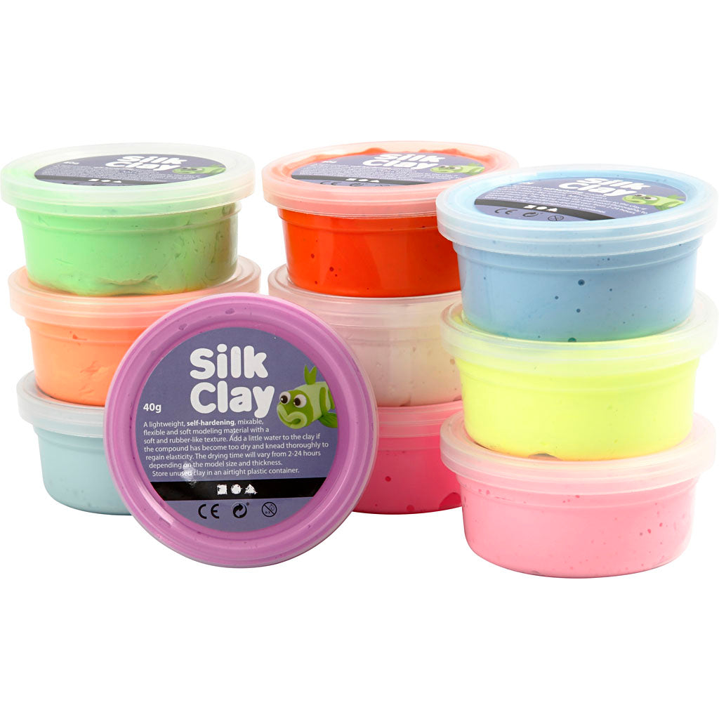 Silk Clay - Silk Clay Https://www.cchobby.nl/silk-clayr-basic-2-diverse-kleuren-10x40-gr-1-doos