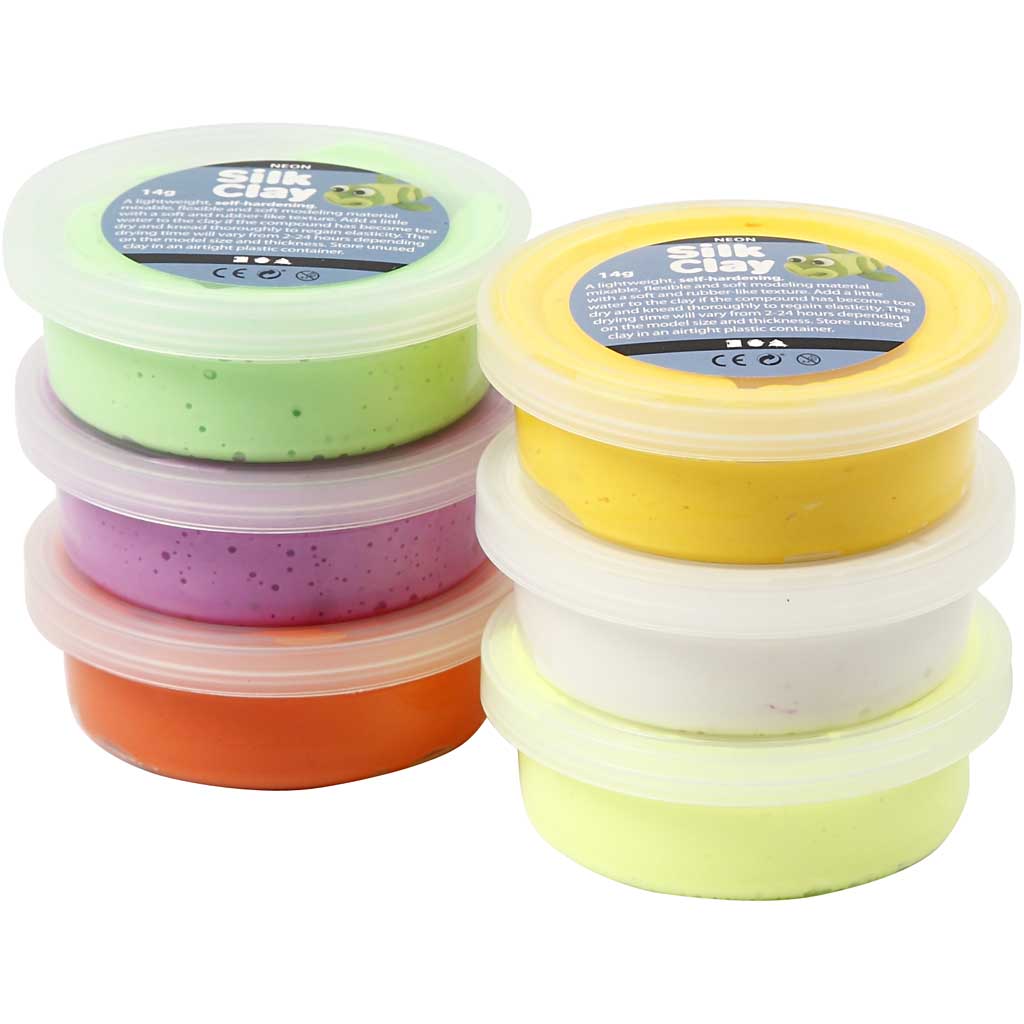 Silk Clay - Silk Clay Https://www.cchobby.nl/silk-clayr-voorjaarskleuren-6x14-gr-1-doos
