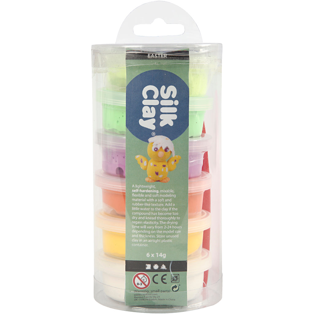 Silk Clay - Silk Clay Https://www.cchobby.nl/silk-clayr-voorjaarskleuren-6x14-gr-1-doos