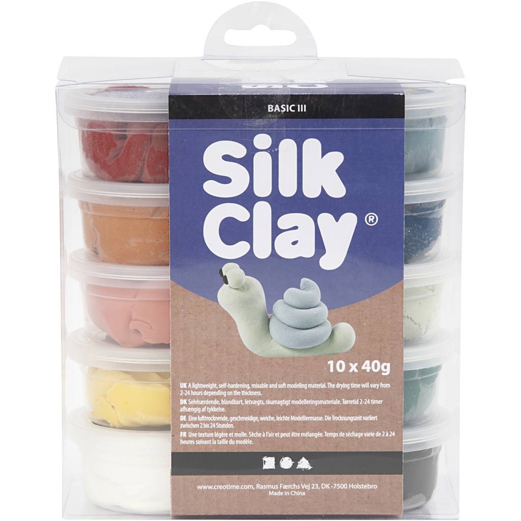 Creativ Company - Creativ Company Https://www.cchobby.nl/silk-clayr-pastelkleuren-10x40-gr-1-doos