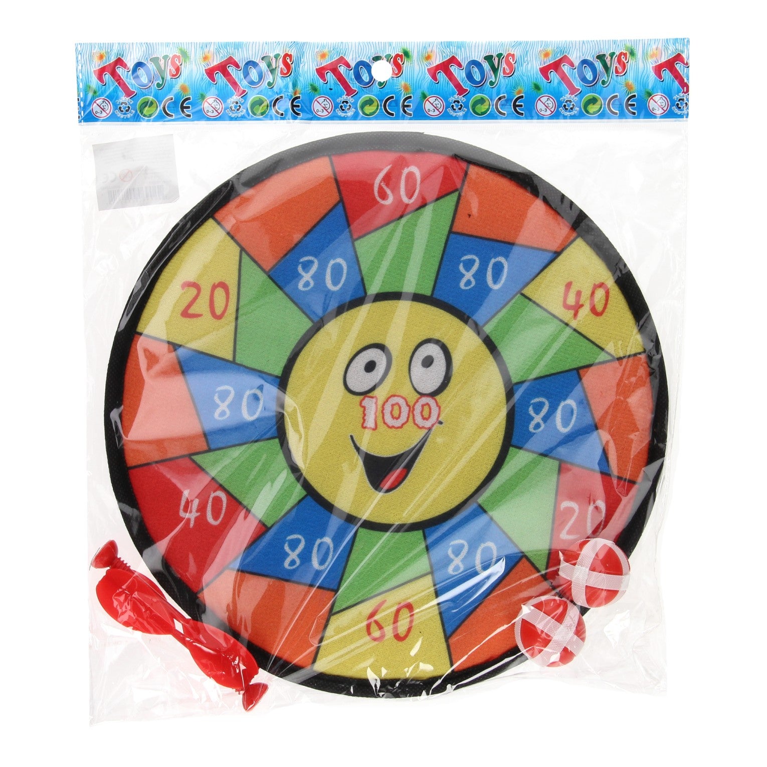 - Dartbord met Klittenband