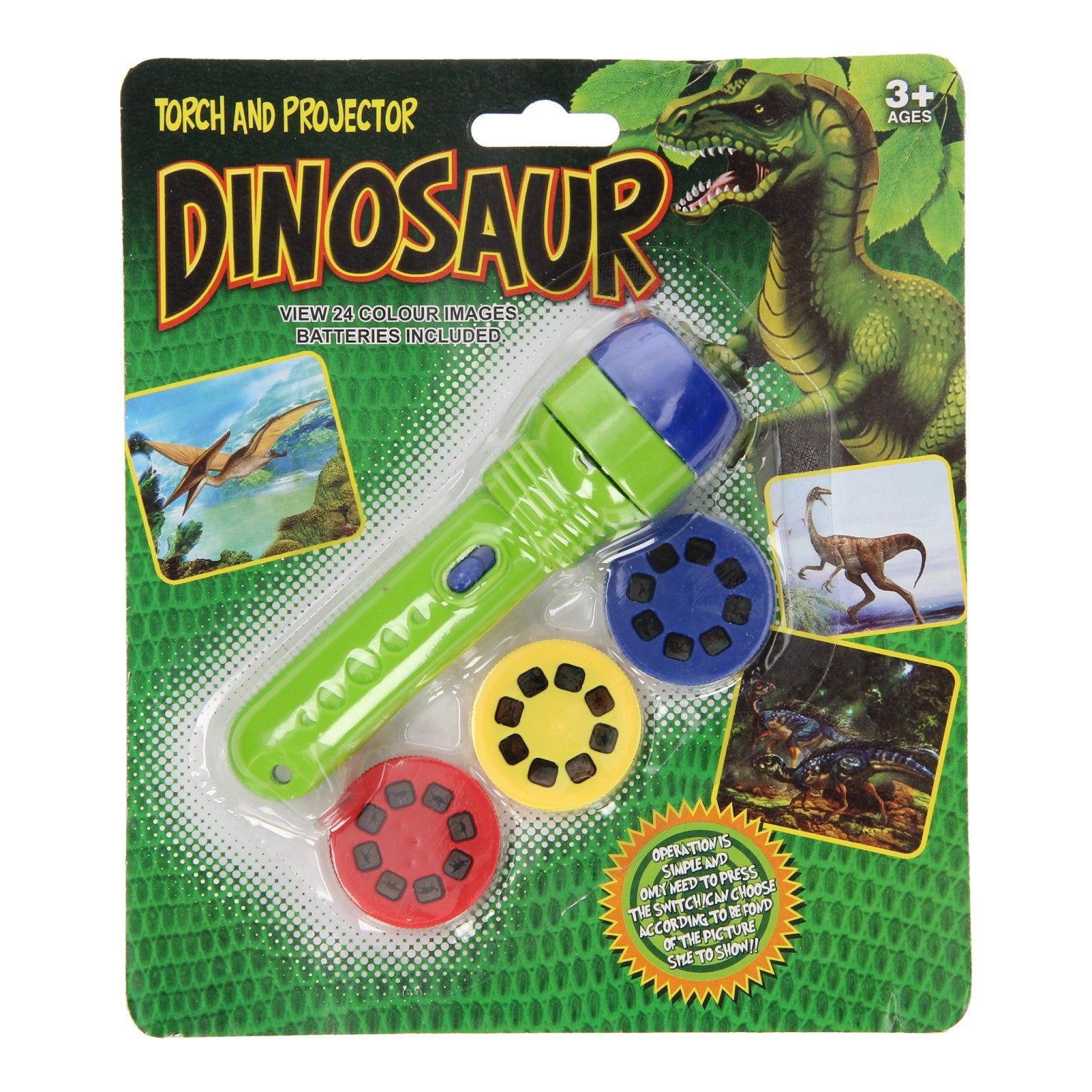 - Projectie Zaklamp - Dino