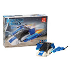 - Bouwset Titan Heroes - Space Blauw - 84dlg.