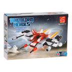 Lobbes - Lobbes Bouwset titan heroes - space rood - 73dlg.
