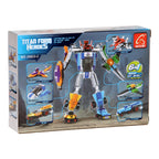 Lobbes - Lobbes Bouwset titan heroes - space rood - 73dlg.