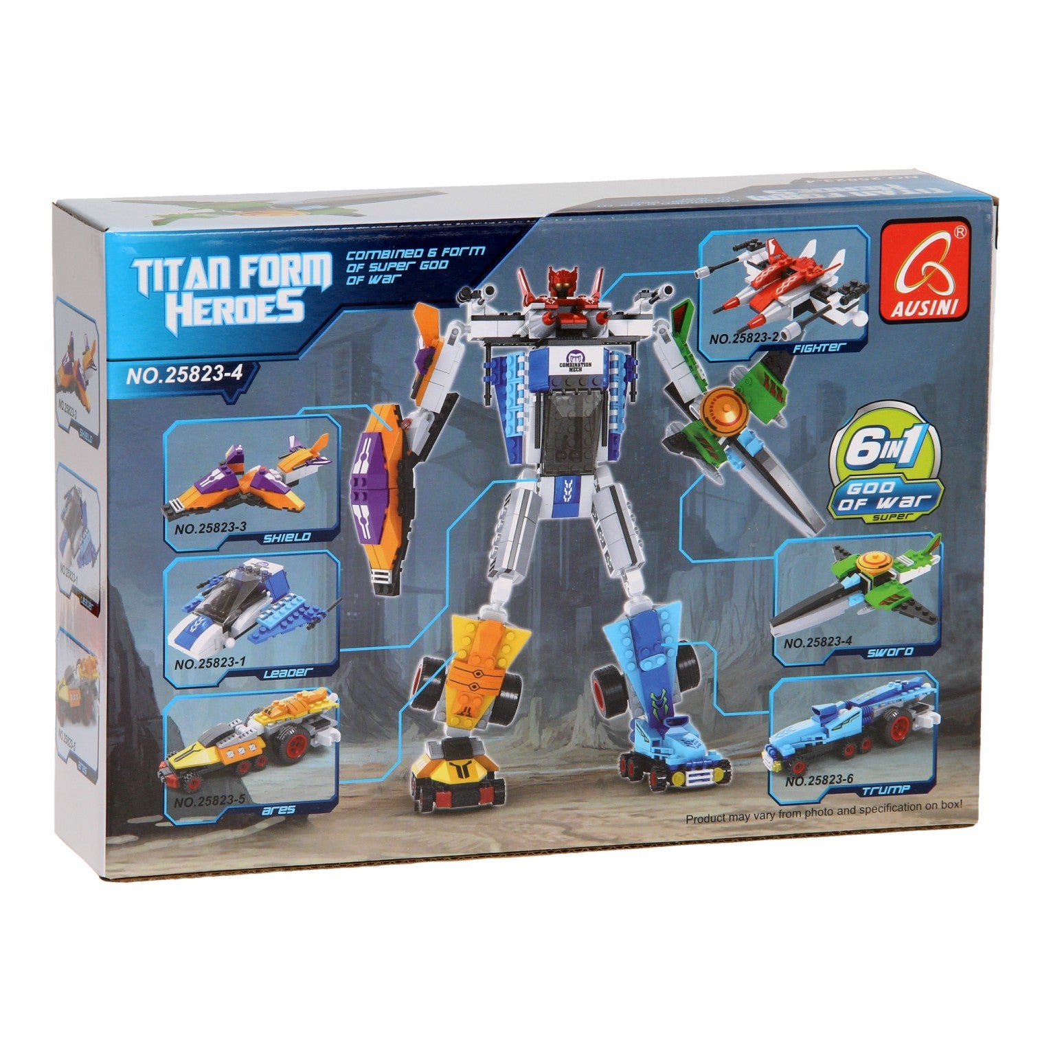 - Bouwset Titan Heroes - Space Groen 51dlg.