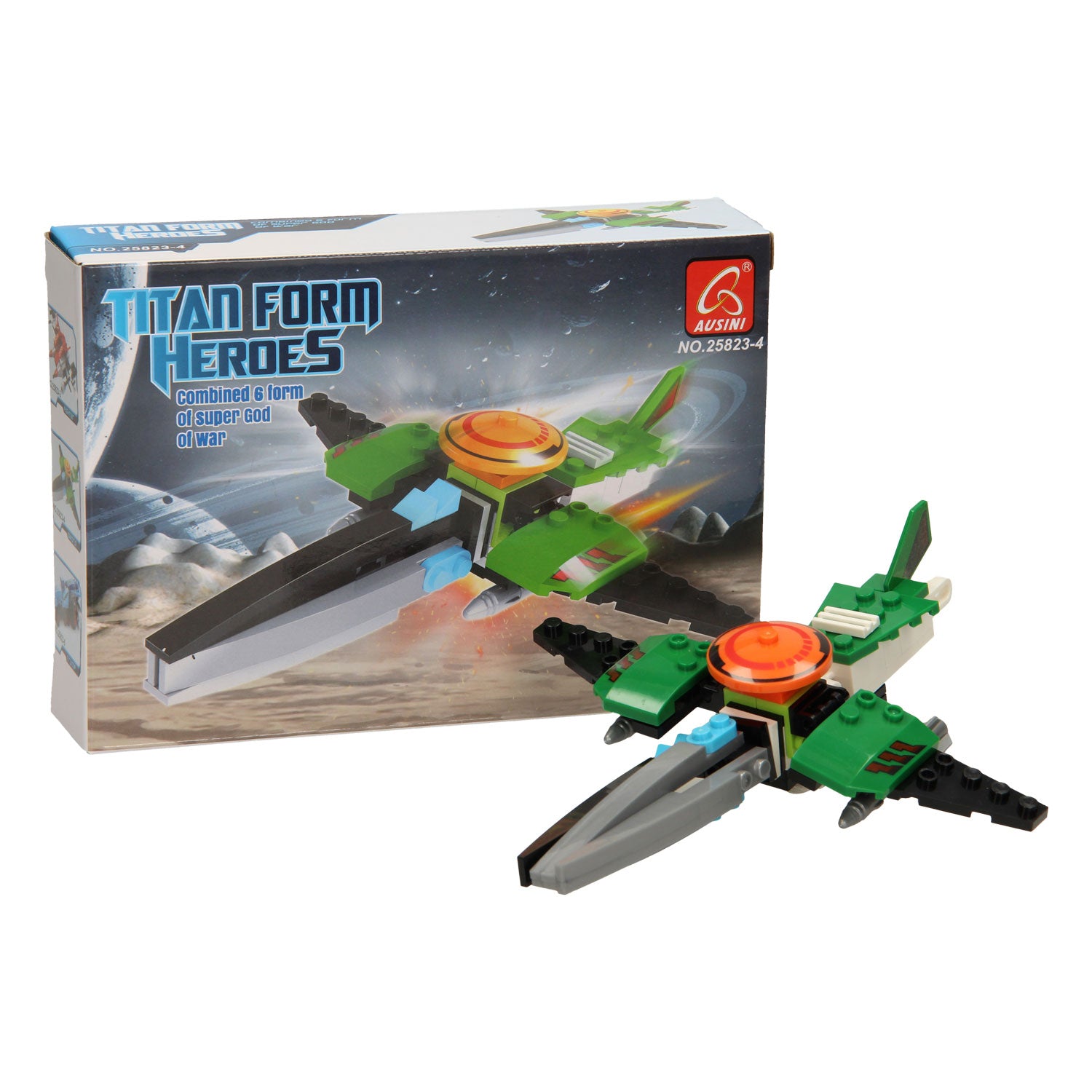 - Bouwset Titan Heroes - Space Groen 51dlg.