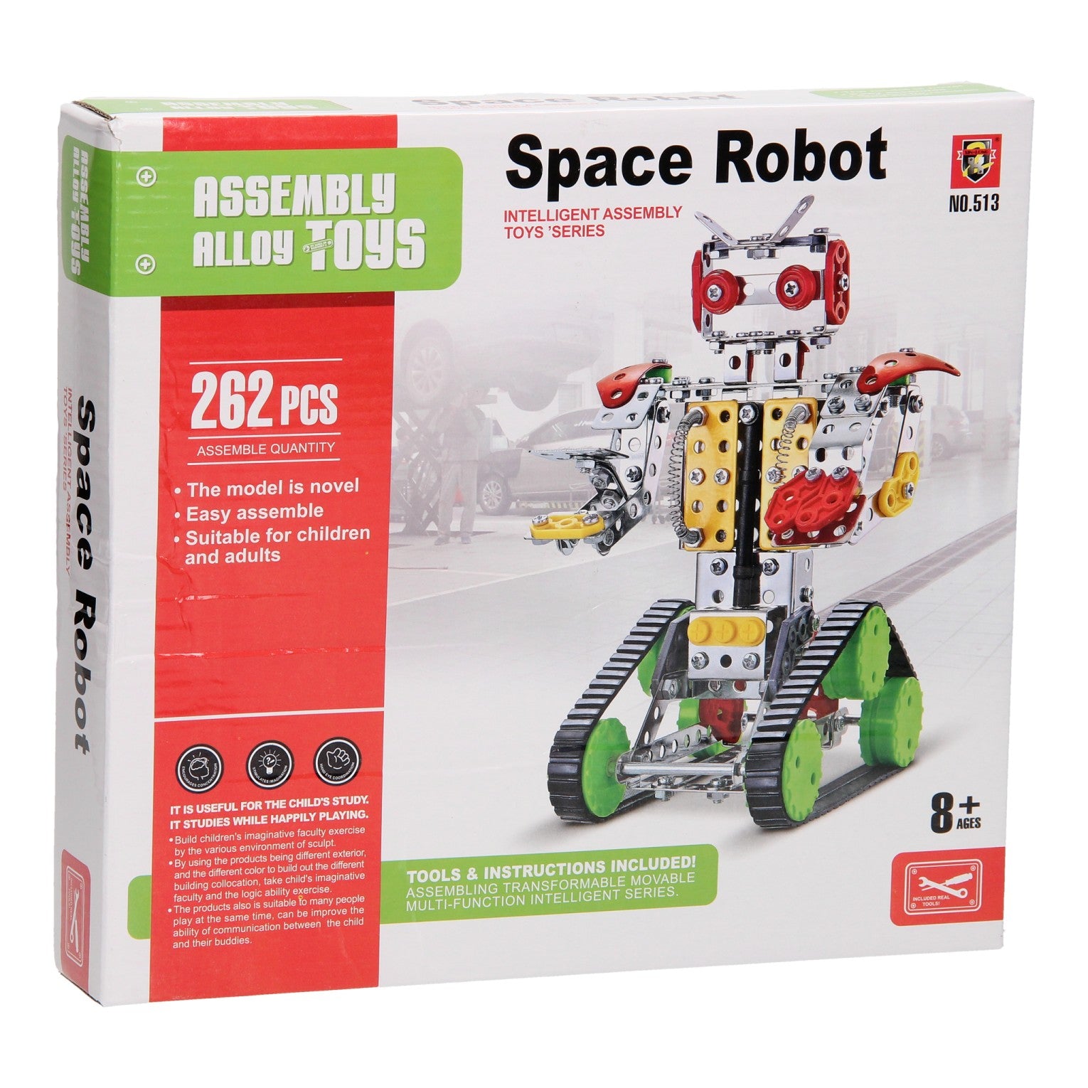 - Constructieset Metaal Robot 262dlg.