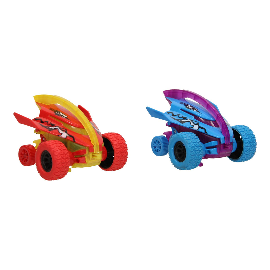 - Stuntauto Vlam Set van 2
