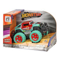 - Monster Car Tweekleurig met Frictie