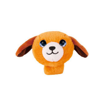 Lobbes - Lobbes Pluche klaparmband hondje bruin