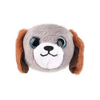 Lobbes - Lobbes Pluche klaparmband hondje grijs