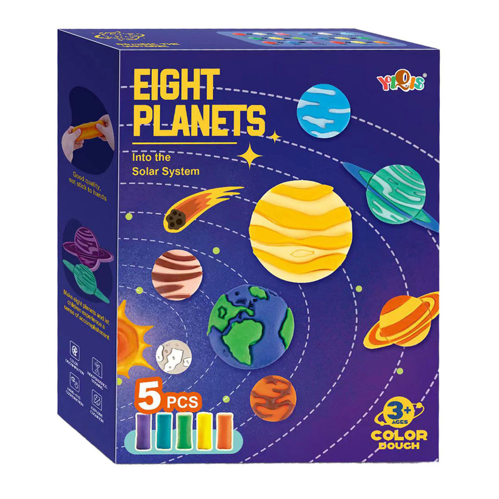 - Kleiset Planeten Kleien - 5 Kleuren Klei