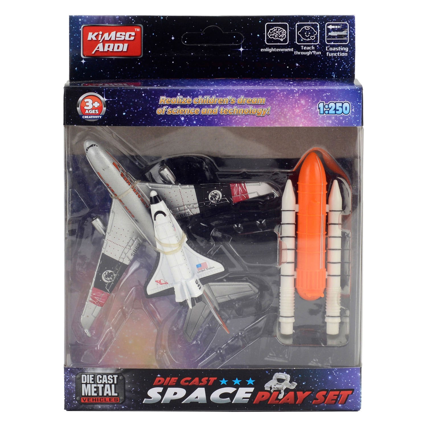 - Die-cast Ruimteset