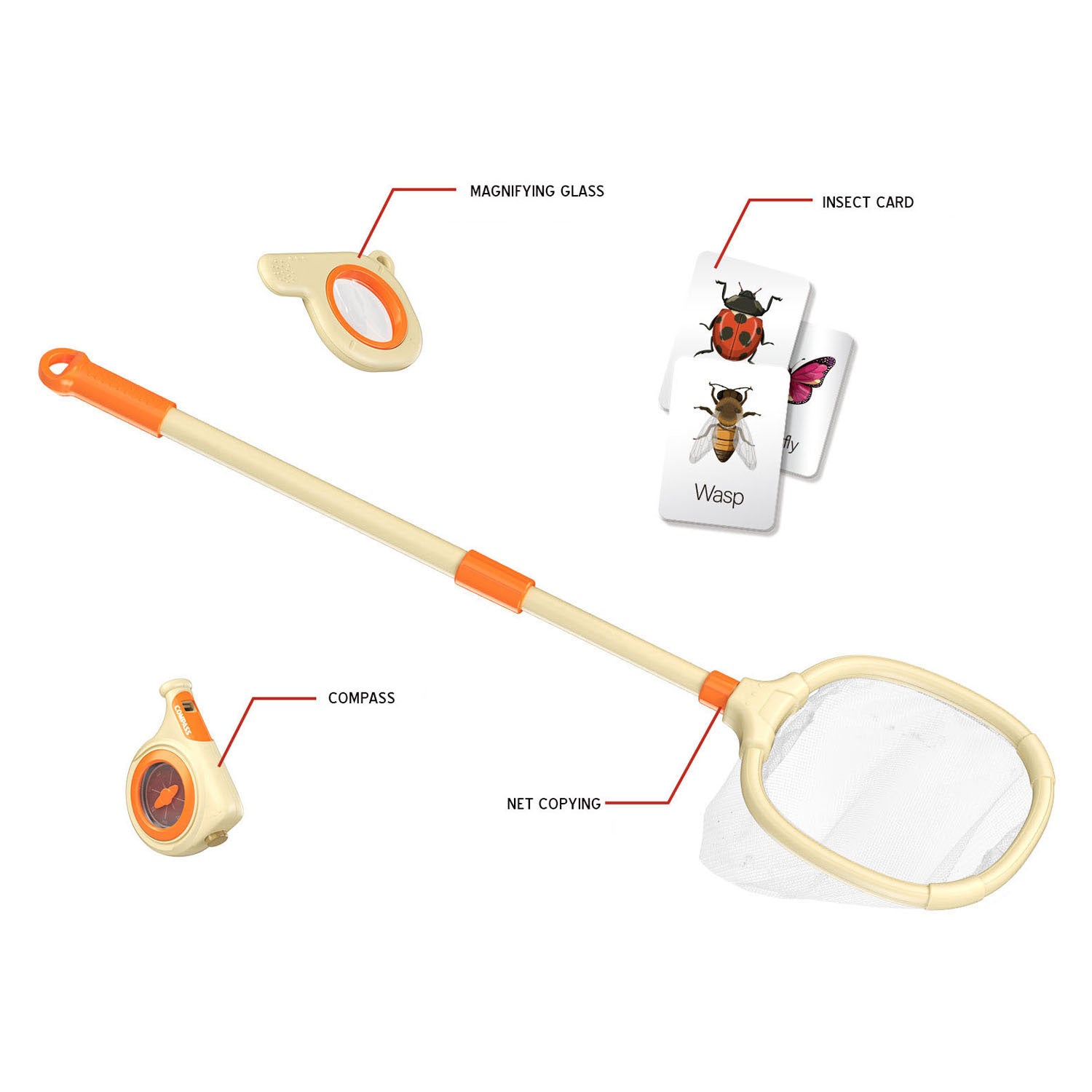 Lobbes Speelgoed- Lobbes SpeelgoedInsecten vangset outdoor explorer