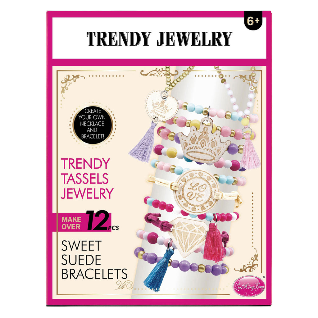 Lobbes speelgoed bv trendy juwelenset sweet suede bracelets