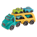 Lobbes - Lobbes Bio-plastic transporter vrachtwagen met 4 auto's