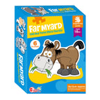 Lobbes - Lobbes Matching puzzel boerderij 6 stuks