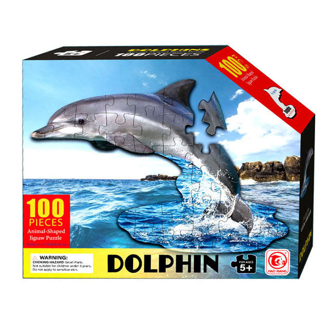 - Shape Puzzel Dolfijn 100st.