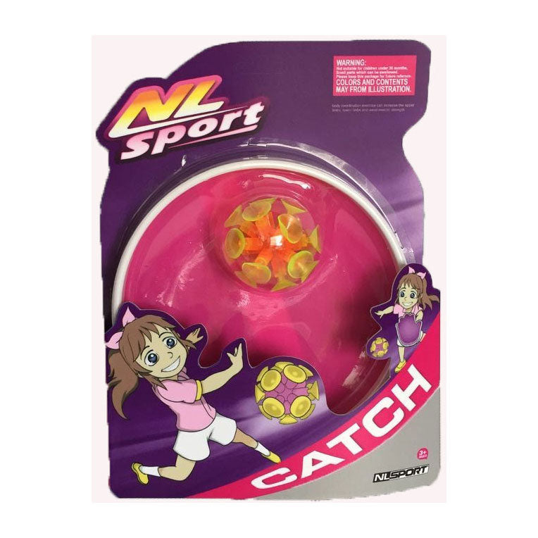 Lobbes Speelgoed- Lobbes SpeelgoedVangwerpspel roze