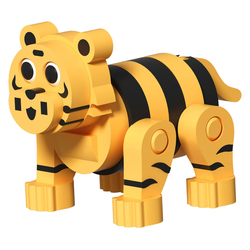 Lobbes Speelgoed- Lobbes SpeelgoedFoam bouwset 3d tijger