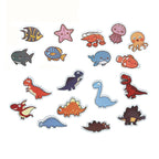 Lobbes - Lobbes Foam badfiguren dino's & zeedieren 18st.