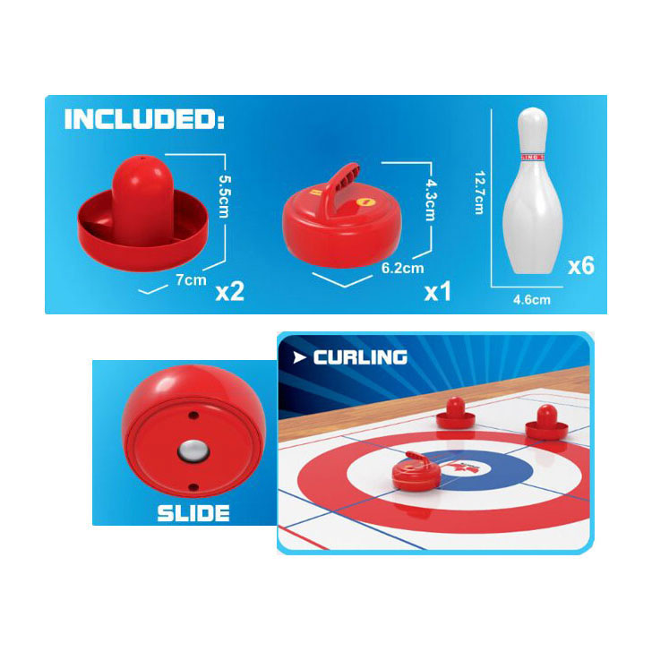 Lobbes - Lobbes Airbowling- en curlingset
