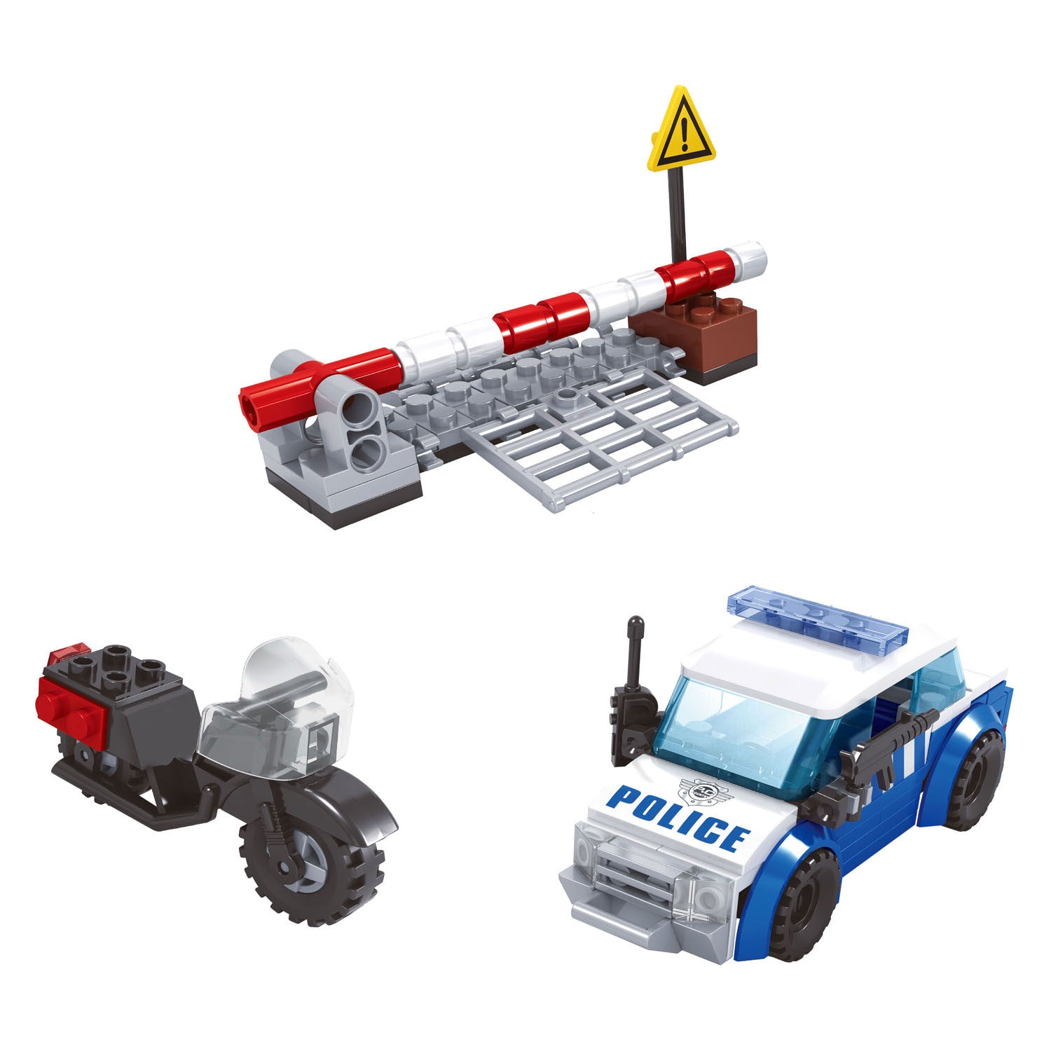 - Bouwset Politie Roadblock - 127dlg.