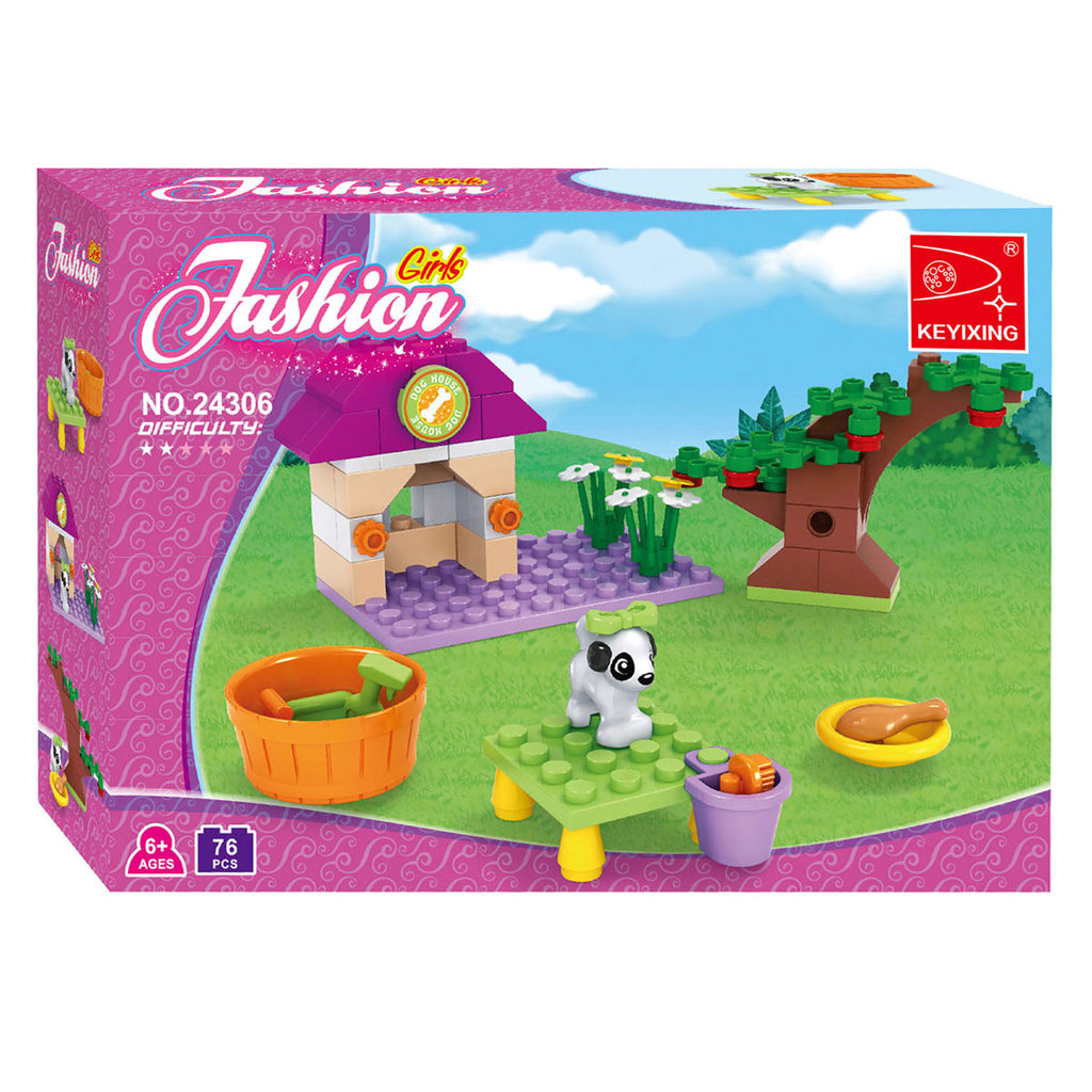- Bouwset Honden Speelplaats - 76dlg.