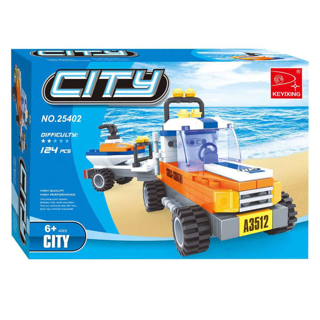 - Bouwset Strand Reddingsdienst - 124dlg.