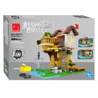 - Bouwset 3in1 (Boom) Huis - 384dlg.