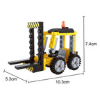Lobbes - Lobbes Bouwset constructie heftruck - 74dlg.